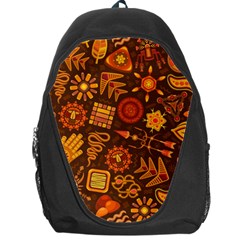 Pattern Background Ethnic Tribal Backpack Bag