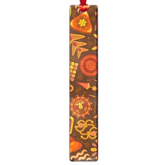 Pattern Background Ethnic Tribal Large Book Marks