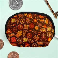 Pattern Background Ethnic Tribal Accessory Pouch (medium) by Pakrebo