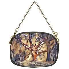 Tree Forest Woods Nature Landscape Chain Purse (two Sides) by Pakrebo