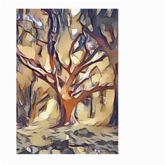 Tree Forest Woods Nature Landscape Large Garden Flag (two Sides) by Pakrebo