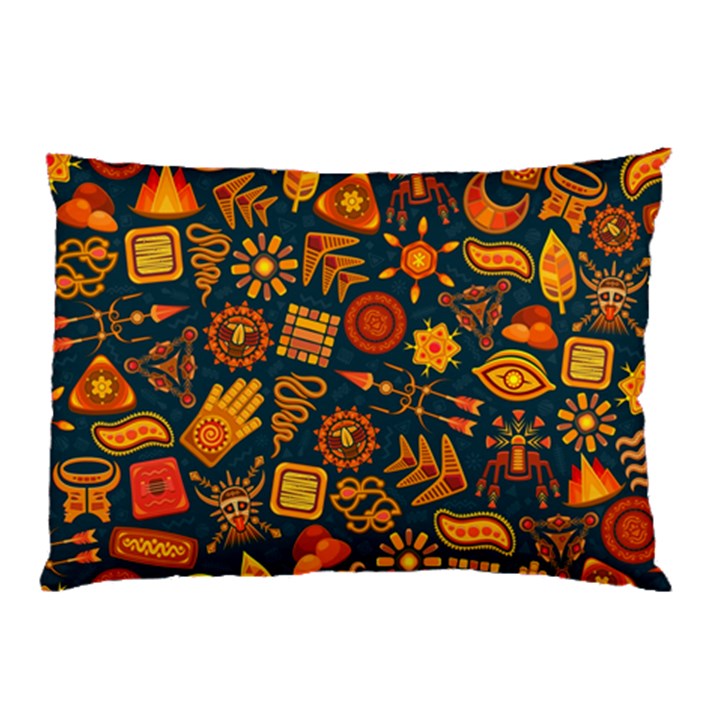 Pattern Background Ethnic Tribal Pillow Case (Two Sides)