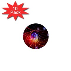 Physics Quantum Physics Particles 1  Mini Buttons (10 Pack)  by Pakrebo