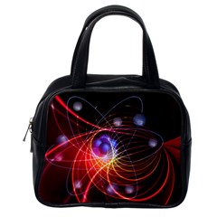 Physics Quantum Physics Particles Classic Handbag (one Side) by Pakrebo