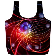 Physics Quantum Physics Particles Full Print Recycle Bag (xl) by Pakrebo