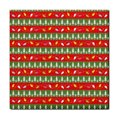 Christmas Papers Red And Green Tile Coasters by Pakrebo