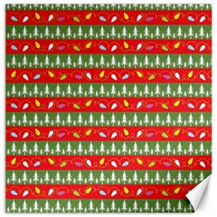 Christmas Papers Red And Green Canvas 12  x 12 