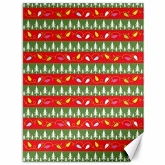 Christmas Papers Red And Green Canvas 36  x 48 