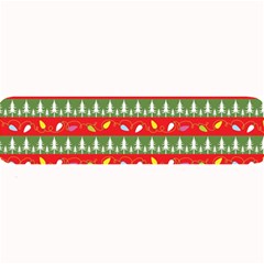 Christmas Papers Red And Green Large Bar Mats by Pakrebo