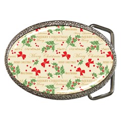 Christmas Paper Scrapbooking Belt Buckles by Pakrebo