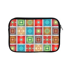 Tiles Pattern Background Colorful Apple iPad Mini Zipper Cases