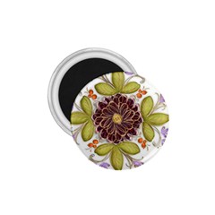 Flowers Decorative Flowers Pattern 1 75  Magnets by Pakrebo