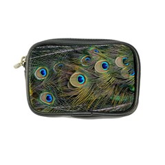 Peacock Tail Feathers Close Up Coin Purse by Pakrebo