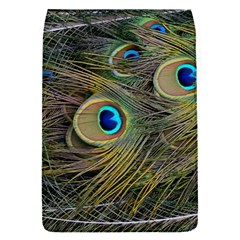 Peacock Tail Feathers Close Up Removable Flap Cover (s) by Pakrebo