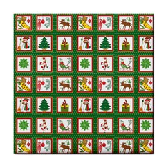 Christmas Paper Christmas Pattern Tile Coasters by Pakrebo