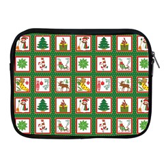 Christmas Paper Christmas Pattern Apple Ipad 2/3/4 Zipper Cases by Pakrebo