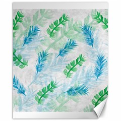 Pattern Feather Fir Colorful Color Canvas 16  X 20  by Pakrebo