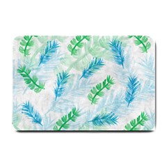 Pattern Feather Fir Colorful Color Small Doormat 