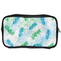 Pattern Feather Fir Colorful Color Toiletries Bag (one Side) by Pakrebo