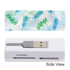 Pattern Feather Fir Colorful Color Memory Card Reader (stick) by Pakrebo