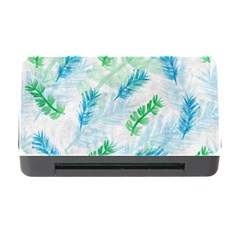 Pattern Feather Fir Colorful Color Memory Card Reader With Cf by Pakrebo