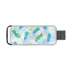 Pattern Feather Fir Colorful Color Portable Usb Flash (two Sides) by Pakrebo