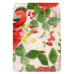 Christmas Bird Floral Berry Removable Flap Cover (s) by Pakrebo