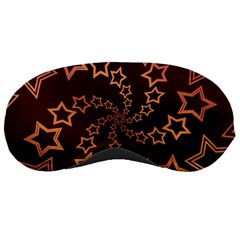 Gold Stars Spiral Chic Background Sleeping Masks