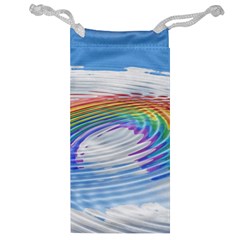 Rainbow Clouds Intimacy Intimate Jewelry Bag by Pakrebo