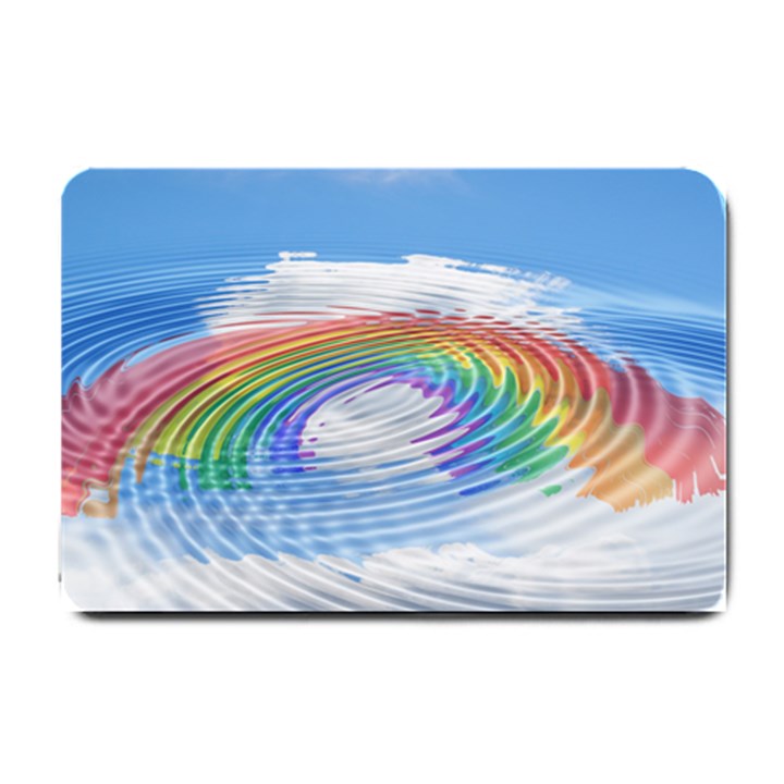 Rainbow Clouds Intimacy Intimate Small Doormat 