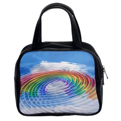 Rainbow Clouds Intimacy Intimate Classic Handbag (two Sides) by Pakrebo