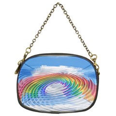 Rainbow Clouds Intimacy Intimate Chain Purse (two Sides)