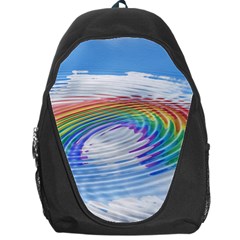 Rainbow Clouds Intimacy Intimate Backpack Bag by Pakrebo