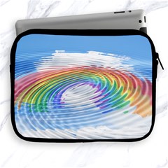 Rainbow Clouds Intimacy Intimate Apple Ipad 2/3/4 Zipper Cases by Pakrebo