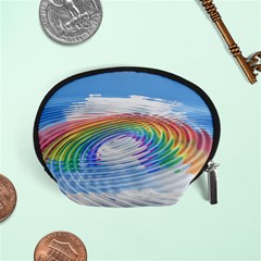 Rainbow Clouds Intimacy Intimate Accessory Pouch (small) by Pakrebo