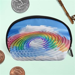 Rainbow Clouds Intimacy Intimate Accessory Pouch (large) by Pakrebo