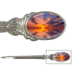 Sunset Dawn Sea Sun Nature Letter Opener by Pakrebo