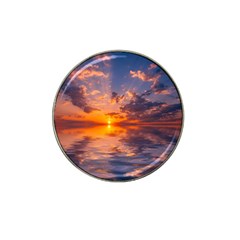 Sunset Dawn Sea Sun Nature Hat Clip Ball Marker by Pakrebo