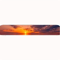 Sunset Dawn Sea Sun Nature Small Bar Mats by Pakrebo