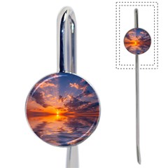 Sunset Dawn Sea Sun Nature Book Mark by Pakrebo