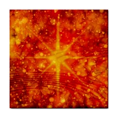 Christmas Star Snow Snowfall Tile Coasters by Pakrebo