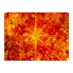 Christmas Star Snow Snowfall Double Sided Flano Blanket (mini)  by Pakrebo