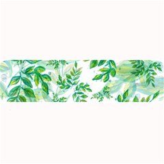 Leaves Green Pattern Nature Plant Large Bar Mats by Pakrebo