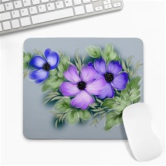 Flowers Vector Illustration Figure Large Mousepads by Pakrebo