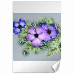 Flowers Vector Illustration Figure Canvas 24  X 36 