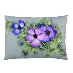 Flowers Vector Illustration Figure Pillow Case (two Sides) by Pakrebo