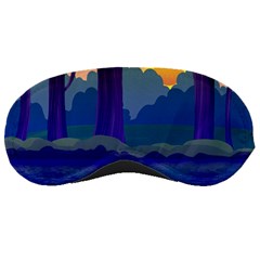 Illustration Vector Forest Nature Sleeping Masks by Pakrebo