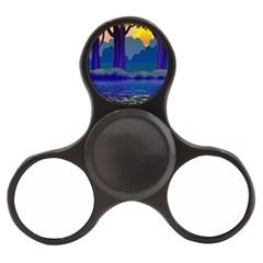 Illustration Vector Forest Nature Finger Spinner