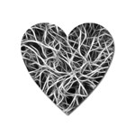 Nerves Cells Dendrites Sepia Heart Magnet Front