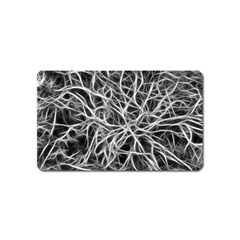 Nerves Cells Dendrites Sepia Magnet (name Card) by Pakrebo